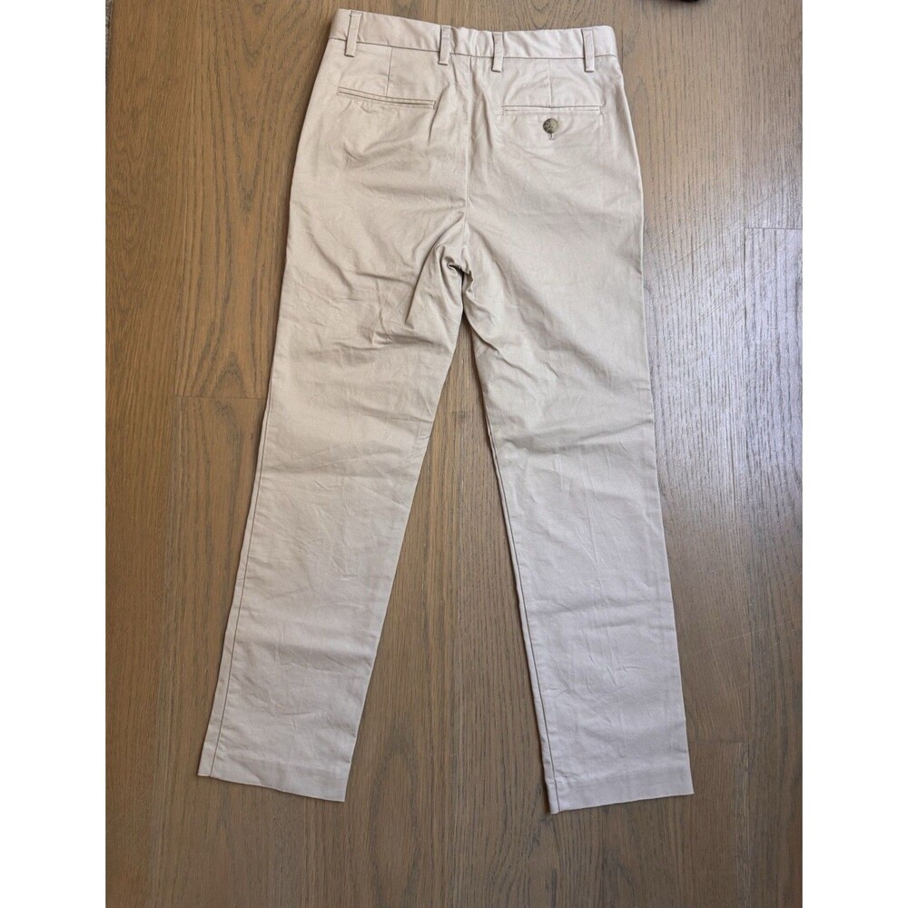 J Crew Crewcuts Thompson Boys Size 8 Khaki Chino Dress Pants Pristine - Picture 8 of 10